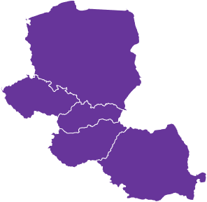 CEE region map